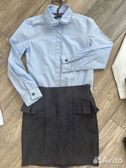 Школьные форма для девочки 122-128 большой пакет