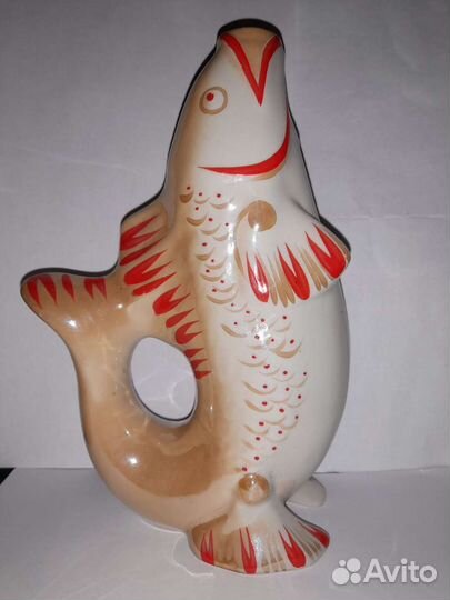 Рыбка фарфоровая СССР из набора