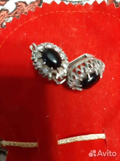 Серьги.кольцо