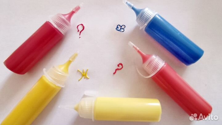 Акриловые краски по стеклу, фарфору