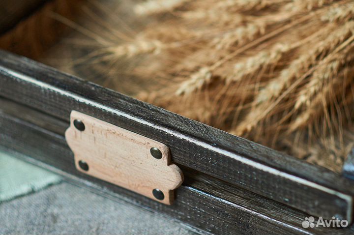 Ящик из дерева на 23 февраля