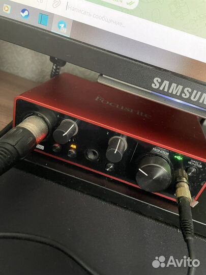 Звуковая карта focusrite 3gen