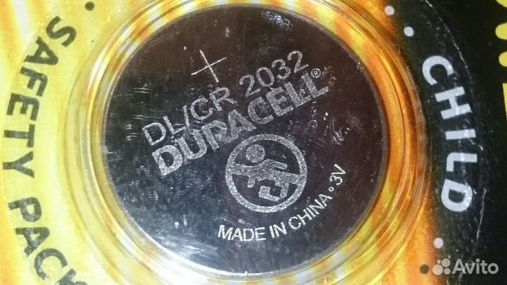 Батарейки Duracell 2032