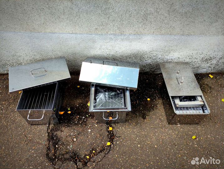 Коптильня горячего копчения нержавейка