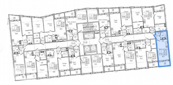 Квартира-студия, 24,2 м², 5/18 эт.