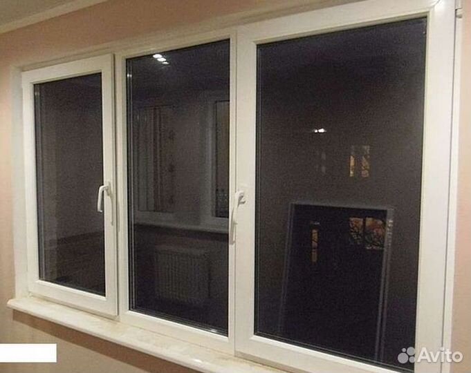 Пластиковое окно с установкой