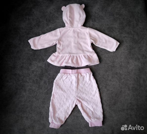 Комплект вещей на девочку H&M (кофта и штаны) 62