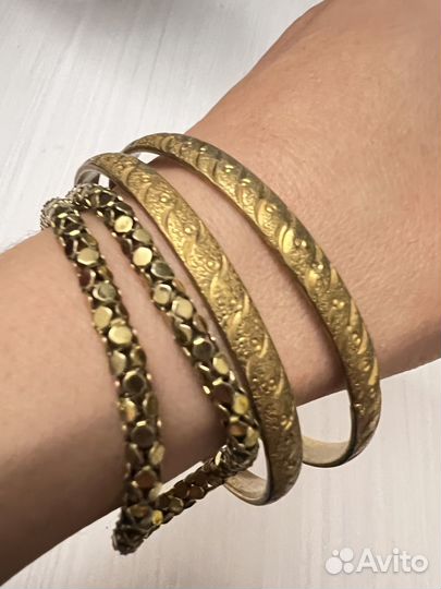 Латунь браслет из латуни цепочка комплект