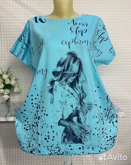 Футболка 48р до 54р