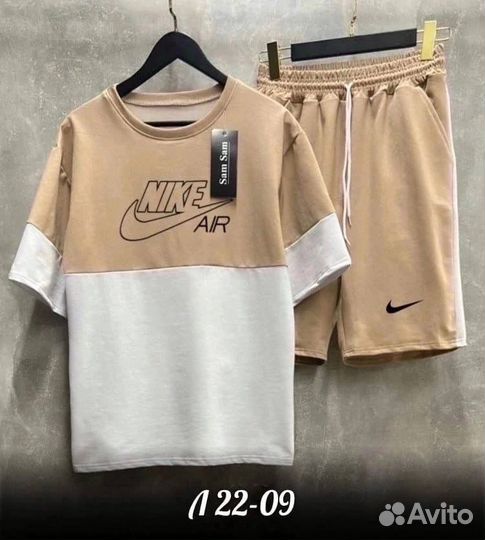 Спортивный костюм мужской шорты и футболка новый