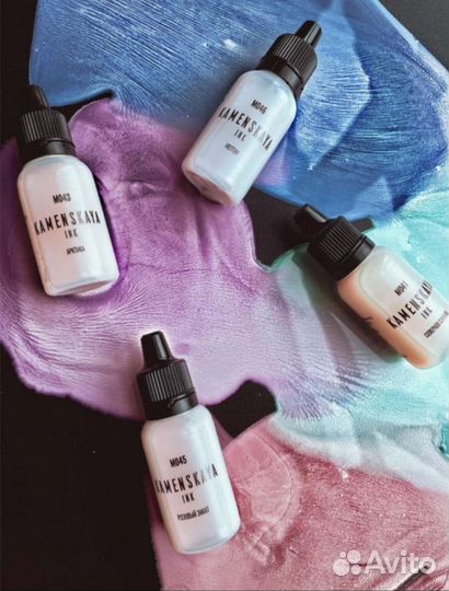 Набор спиртовых чернил 40 шт, Kamenskaya