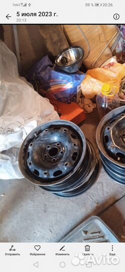 Диски r14 на volkswagen polo