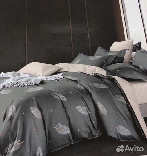 Постельное белье семейное сатин