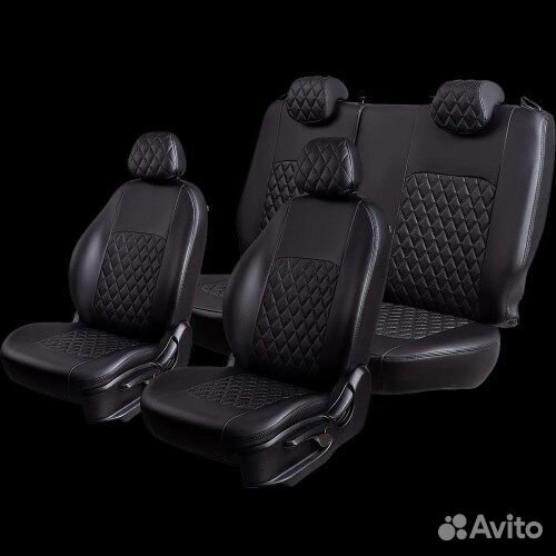 Чехлы на сиденье Renault Duster-2 с 11.2020г. HM