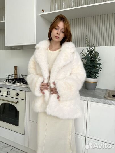 Шуба из искусственного меха