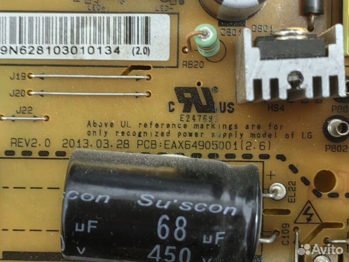 Блок питания для телевизора EAX64905001(2.6)