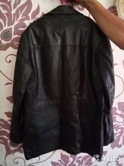 Кожаный пиджак
