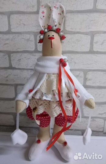 Текстильные зайцы