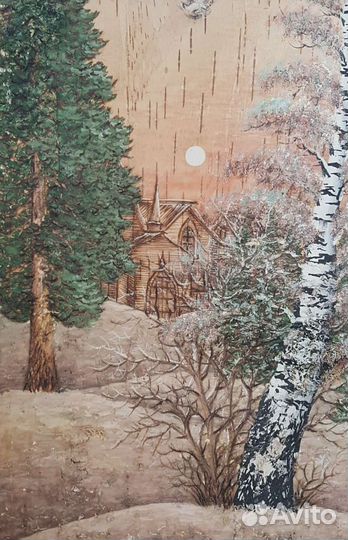 Картина на бересте