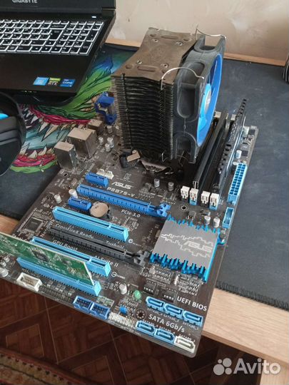 Материнская плата с процессором i7 3770