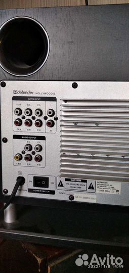 Сабвуфер и усилитель