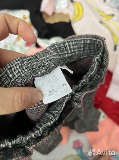Вещи на девочку большим пакетом 6-9 м, Zara,MC