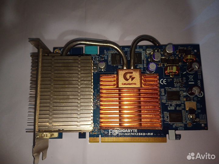 Видеокарта 7600 GT gigabyte