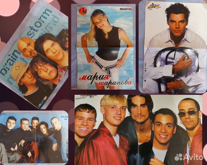 Постеры плакаты из журналов