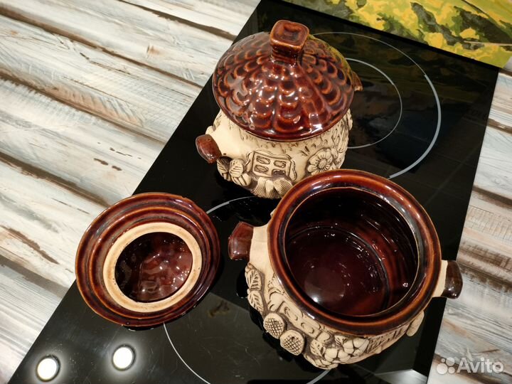 Горшочки для запекания 2 шт