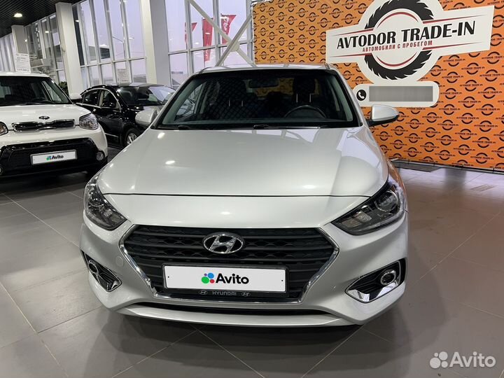 Hyundai Solaris 1.6 МТ, 2018, 57 153 км