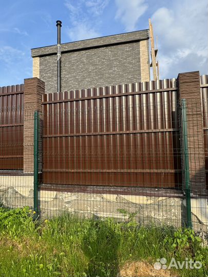 Забор сетка 3D