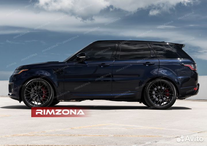 Кованые диски R23 на Range Rover Sport