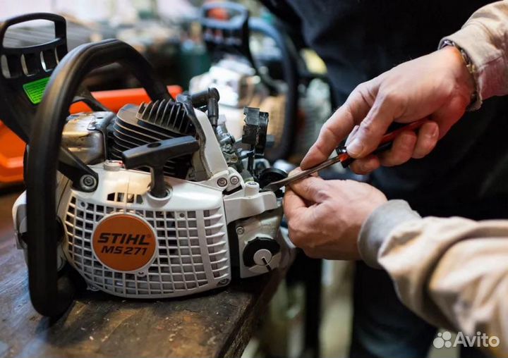 Ремонт бензопил -мотокос stihl, husqvarna