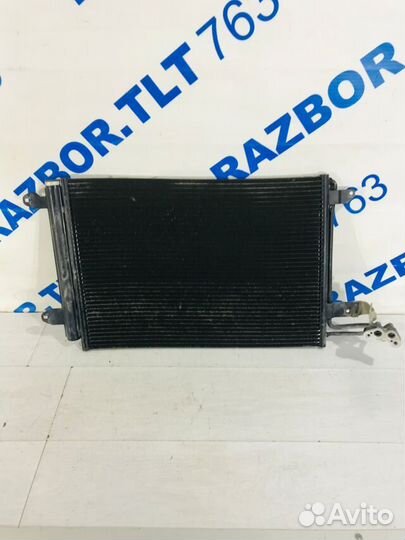 Радиатор кондиционера skoda yeti 1 рест 1.6 MT