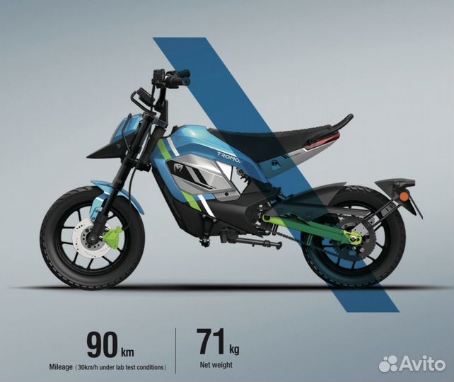 Электробайк tromox все цвета