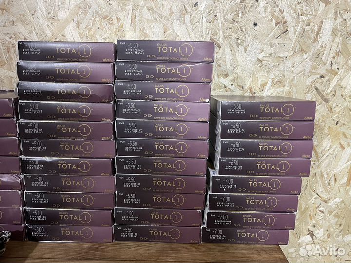 Линзы dailies total 1