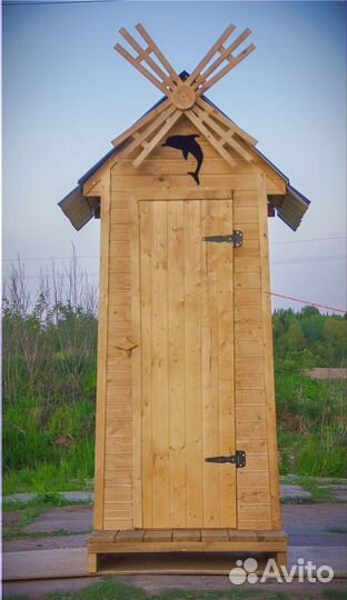 Уличный туалет с установкой TOP226