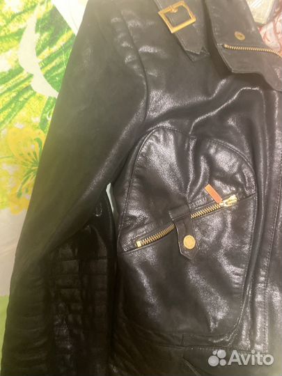 Куртка кожаная женская