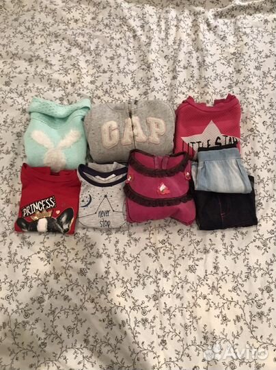 Вещи б/у для девочки 98-104 см