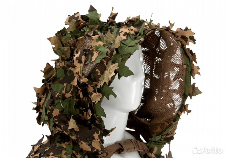 Маскхалат (накидка) Invader Gear Ghillie Base Leaf