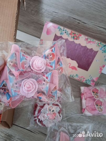 Резиночки для волос ручной работы