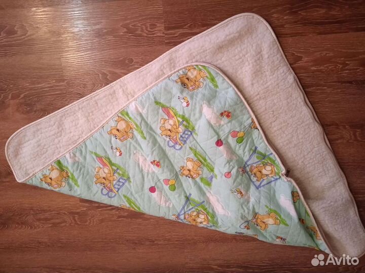 Конверт одеяло в санки или коляску