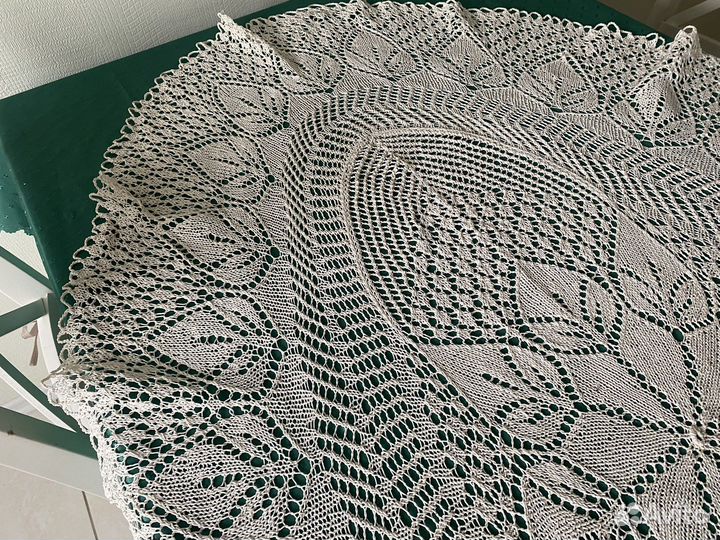 Скатерть вязанная крючком