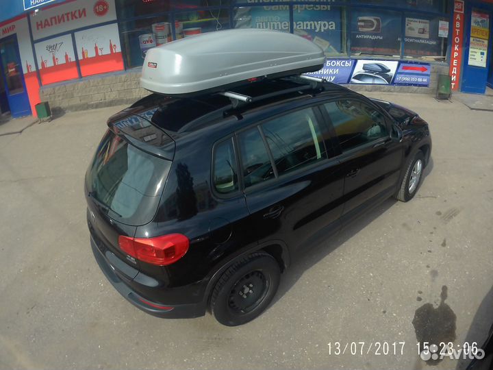 Багажник бокс на крышу Volkswagen Tiguan 2007-16