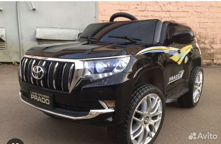 Электромобиль Toyota Prado, детская машинка новая