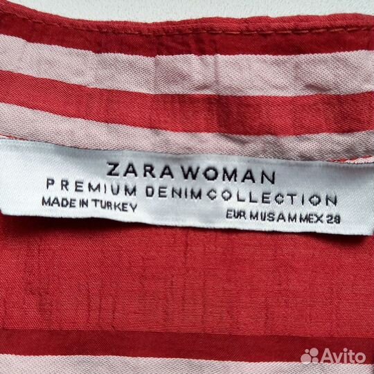 Платье рубашка zara