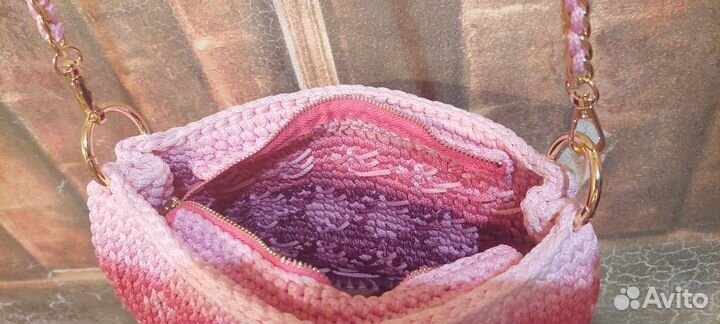 Сумка женская вязаная
