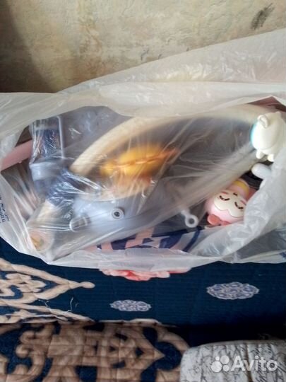 Ванночка,горка,коврик для купания,погремушки