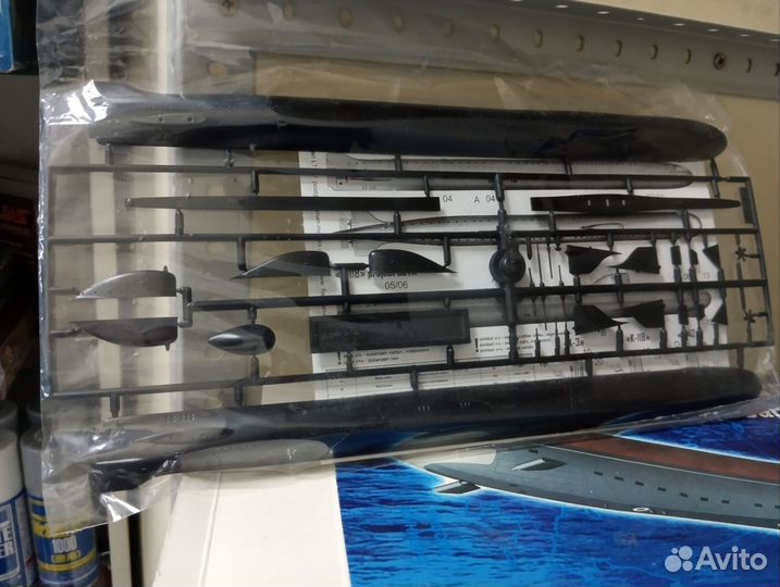 Советская атомная подлодка К-3 1/350