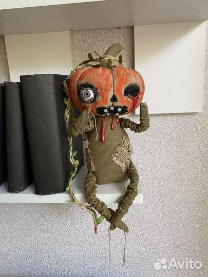 Декор на хеллоуин. Тыква на хэллоуин